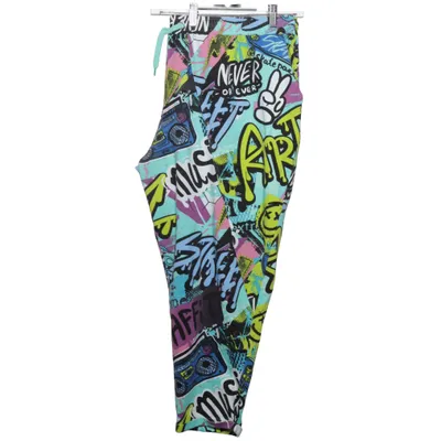 Suit pants (Blue, Multicolored) Cotton