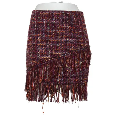 Skirt (Multicolored) from Zara Woman Acrylic, Polyester
