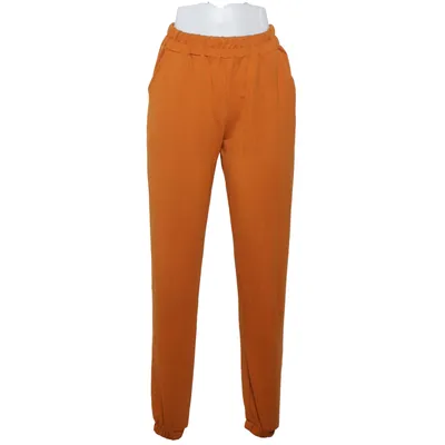 Pants (Brown) from Golden Live Cotton, Elastane