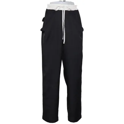 Hose (Schwarz, Weiß) von Uli Schneider Polyester, Viskose