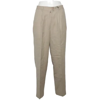 Pantalon de costume (Beige) de Delmod Élasthane, Laine