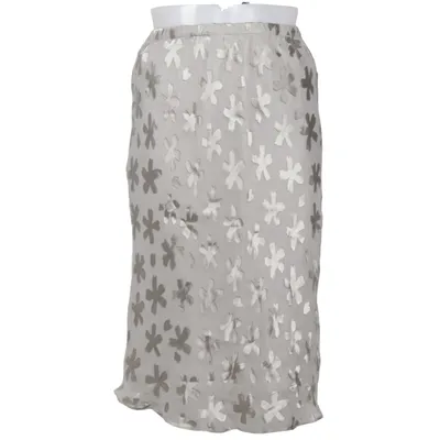 Rok (Grijs) van Apart Impressions Acetaat, Zijde, Viscose