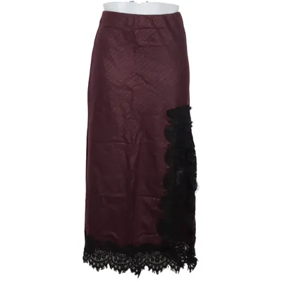 Långkjol (Lila, Svart) från Altamira Elastan, Polyester, Viskos