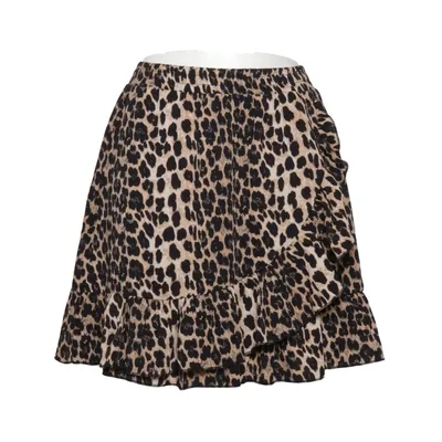 Jupe (Leopard Ruffle Skirt) de Seven Sisters Polyester