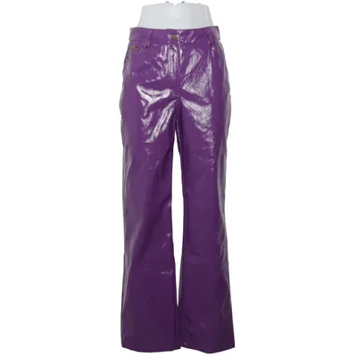 Lackhose (Lila) von Harper & Yve Polyester, Polyurethan, Viskose
