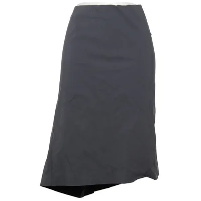 Jupe (Gris) de Sara Lindholm Élasthane, Polyamide, Viscose