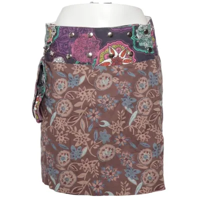 Wrap skirt (Brown, Purple, Multicolored) from ZAND Amsterdam