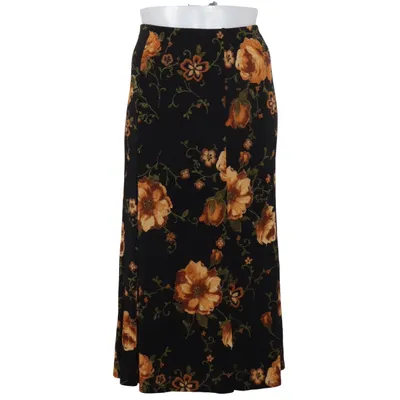 Maxi nederdel (Sort, Brun, Gul) fra Kim & Co Acetat, Elastan