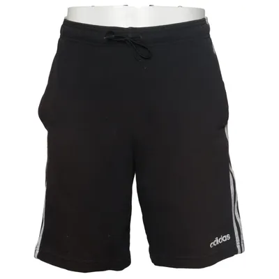 Mjukisshorts (Svart, Vit) från Adidas Bomull, Polyester