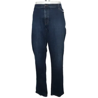 Jeans (Blå) från Hattric Bomull, Elastan