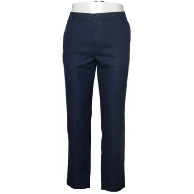 Chinos (Blue) from Ombre Elastane, Polyester, Viscose