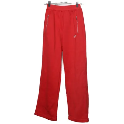 Sweatpants (Red) from 6PM Cotton, Polyester