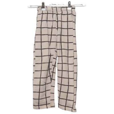 Sweatpants (Beige, Black) from Zara Cotton