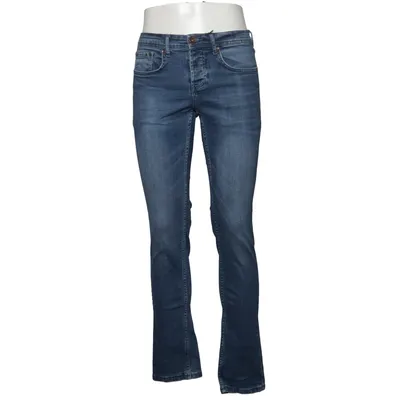 Jeans (Blå) från Alessandro Salvarini Bomull, Elastan