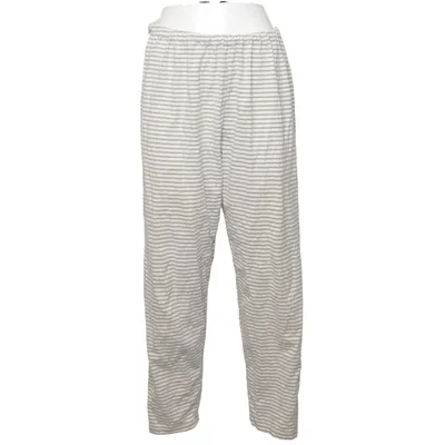 Pyjama broek (Grijs, Wit) van Ekouaer Katoen, Elastaan