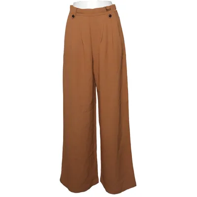 Pantalon patte d'éléphant (Marron) de Sézane Acétate, Viscose