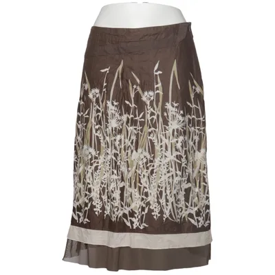 Skirt (Brown, White, Beige) from Betty Barclay Cotton