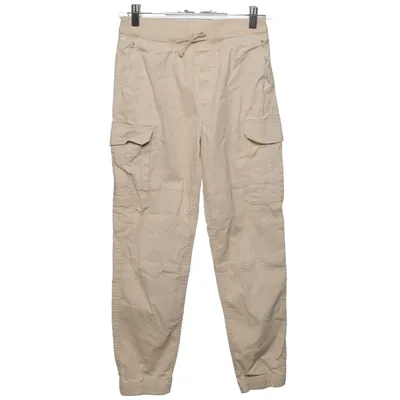 Cargobyxor (Beige) från H&M Bomull, Elastan