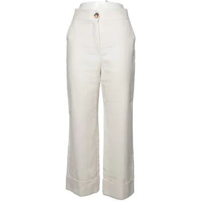 Chinos (White) from Sézane Elastane, Polyester, Viscose, Wool