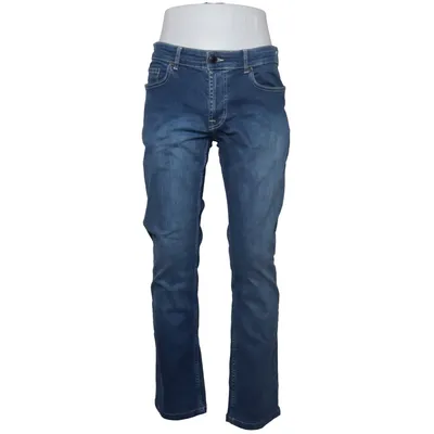 Spijkerbroek (Blauw) van Dan John Katoen, Elastaan