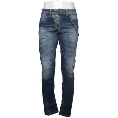 Jeans (Blue) from Cipo & Baxx Cotton, Elastane, Polyester