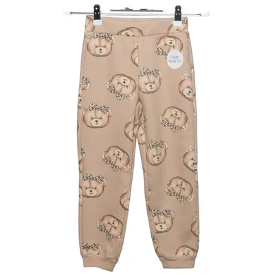 Sweatpants (Beige) from Småfolk Cotton, Polyester