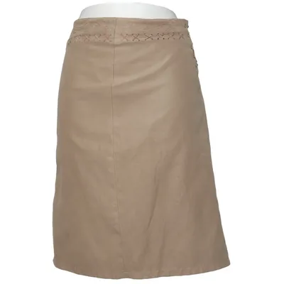Läderkjol (Beige) från Street One