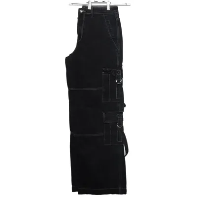 Cargobyxor (Svart) från Denim Line Bomull