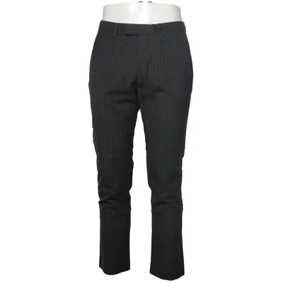 Kostuumbroek (Grijs) van Bläck Polyester, Wol