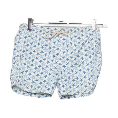 Badshorts (Vit, Blå) från MC2 Saint Barth Elastan, Polyamid, Återvunnen polyester