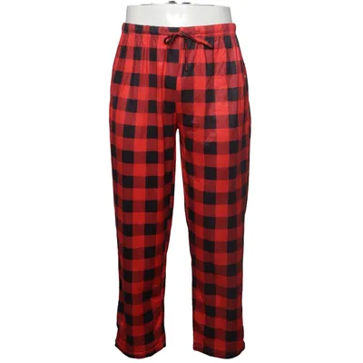 Pyjamasbyxor (Röd, Svart) Elastan, Polyester