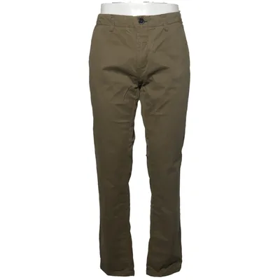 Chino (Grün) von Dstrezzed Baumwolle, Elasthan