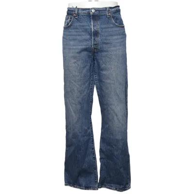 Jeans (Ribcage Straight) fra Levi Strauss & Co Bomuld, Elastan, Polyurethan