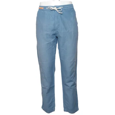 Broek (Blauw) van Scotch & Soda Katoen, Linnen