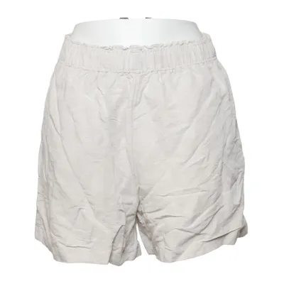 Short (Beige) de H&M Coton, Lin, Polyester, Viscose