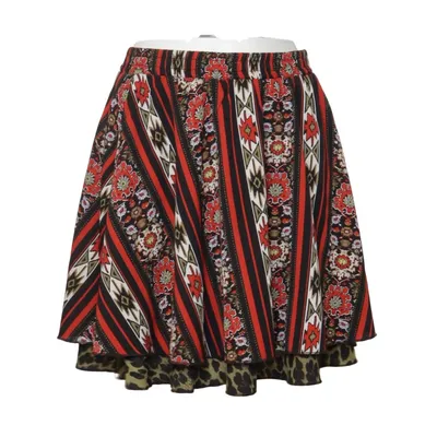 Kjol (Röd, Svart, Flerfärgad) från Trend