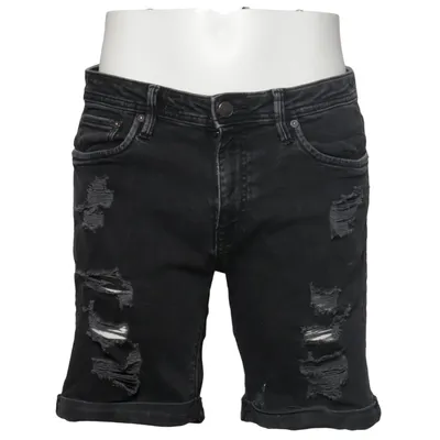 Jeansshorts (Grå) från Jack & Jones Jeans Intelligence Bomull, Elastan