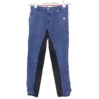 Breeches (Blue, Black) from Red Horse Cotton, Elastane