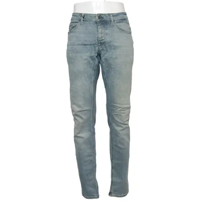 Jeans (Blå) fra Cast Iron Elastan, Genanvendt bomuld