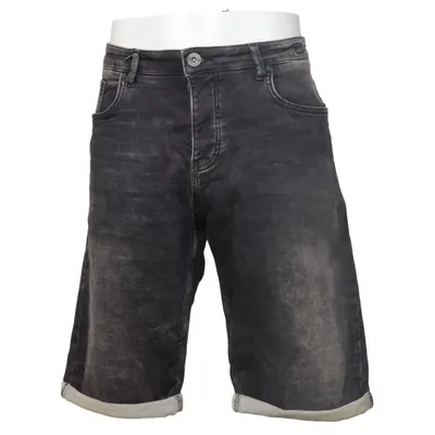 Denim shorts (ASHES / 2 WASHED JOG SHORT) van Ashes to Dust Katoen, Elastaan
