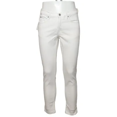 Jean (Blanc) de Mango Man Coton, Élasthane