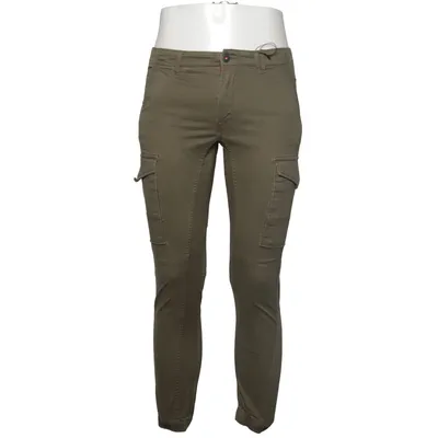Cargo pants (Green) from Jack & Jones Jeans Intelligence Elastane, Organic cotton
