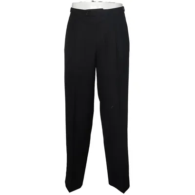 Pantalon de costume (Noir) de Licona Polyester, Laine