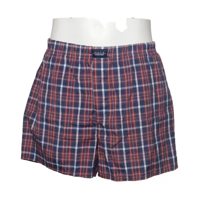 Pyjamasshorts (Blå, Röd, Vit) från Identic Man Bomull, Polyester