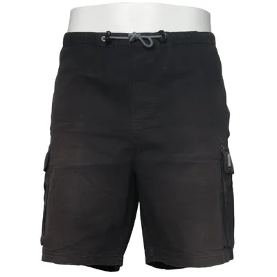 Shorts cargo (Noir) de Le Frog Coton