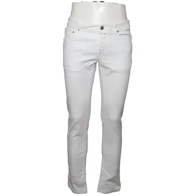 Spijkerbroek (Wit) van Jacob Cohen Katoen, Polyester