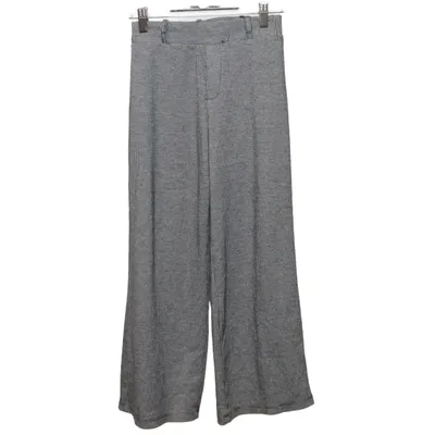 Suit pants (Gray) from Zara Polyester, Viscose