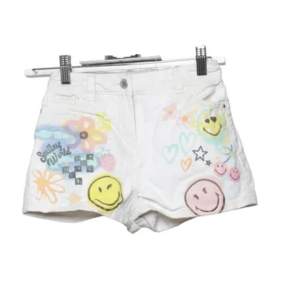 Shorts (Hvid, Flerfarvet) fra Smiley World Bomuld