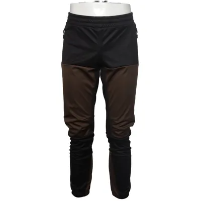 Pantalon de jogging (Noir, Marron) de Fischer Élasthane, Polyester