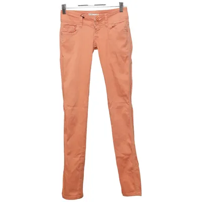 Jeans (Orange) fra D'cherri Bomuld, Elastan